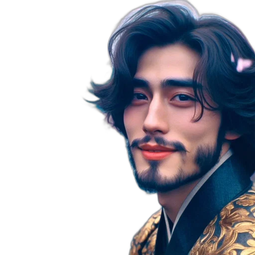 face, dragon, hair, crown transparent PNG cut-out