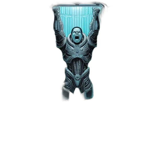 robot, sword, mask, bottle transparent PNG cut-out