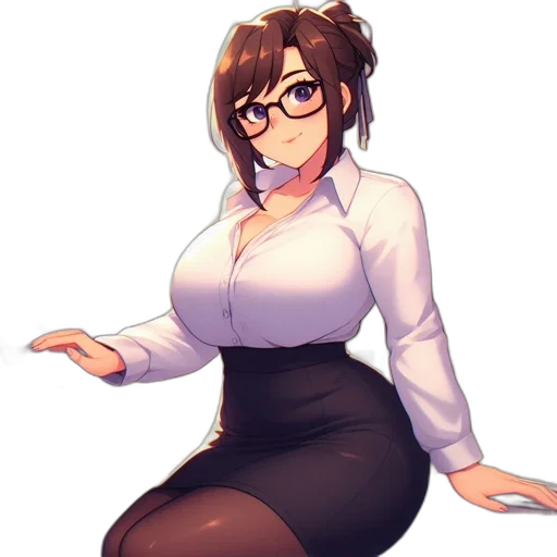 dress, staff, jacket, robot transparent PNG cut-out