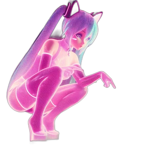 creature, dress, weapon, 3d render transparent PNG cut-out