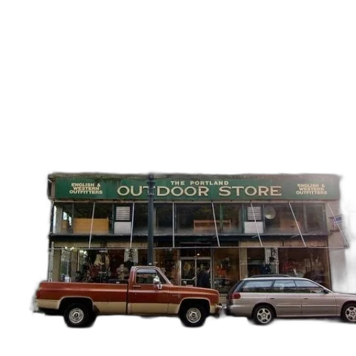 furniture, car, building, shoes transparent PNG cut-out
