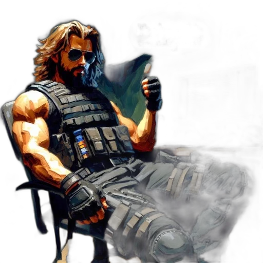 weapon, concept art, comic book art, pixel art transparent PNG cut-out