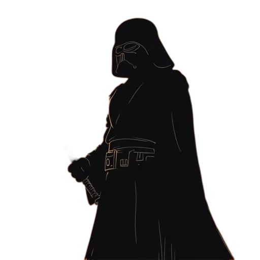 staff, jacket, weapon, mask transparent PNG cut-out