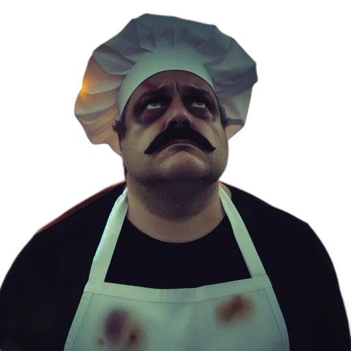 staff, food, face, mask transparent PNG cut-out
