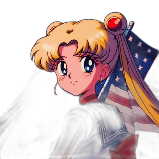 weapon, hair, staff, sword transparent PNG cut-out