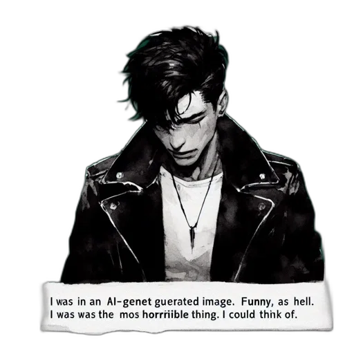jacket, face, creature, mask transparent PNG cut-out