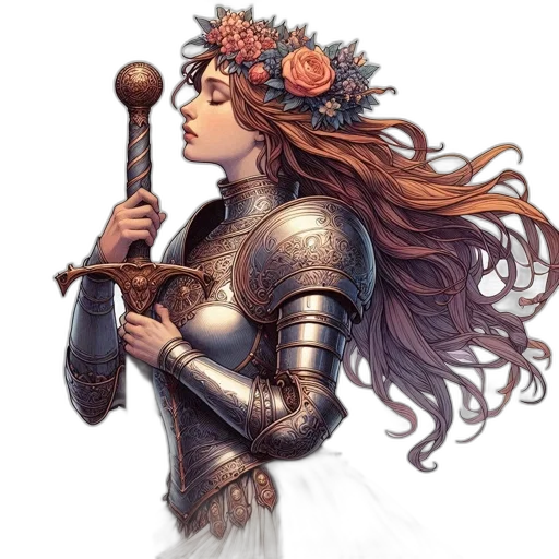 sword, staff, crown, weapon transparent PNG cut-out