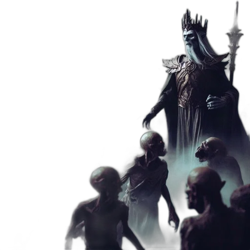 concept art, fantasy art, comic book art, 3d render transparent PNG cut-out