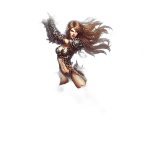 staff, hair, weapon, sword transparent PNG cut-out