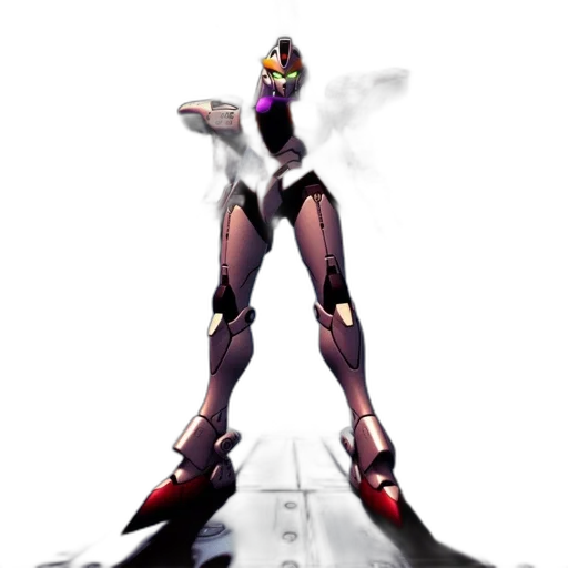 robot, weapon, sword, staff transparent PNG cut-out