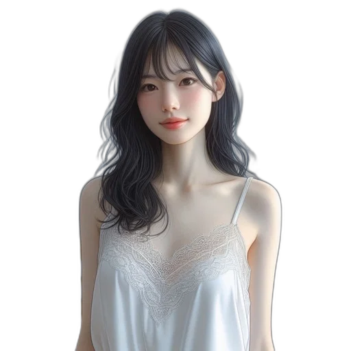 dress, face, jewelry, robot transparent PNG cut-out