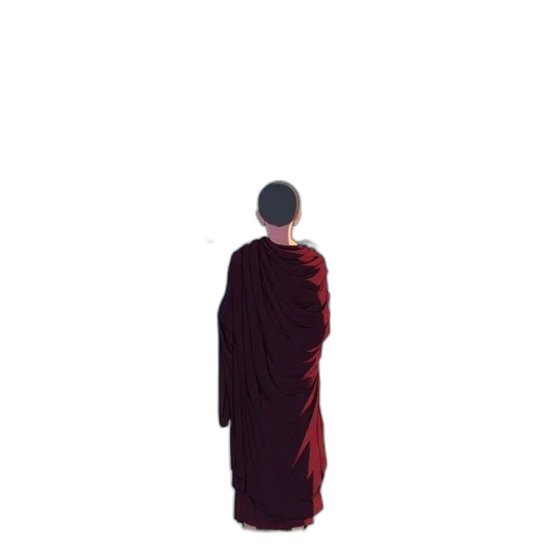 dress, staff, jacket, mask transparent PNG cut-out