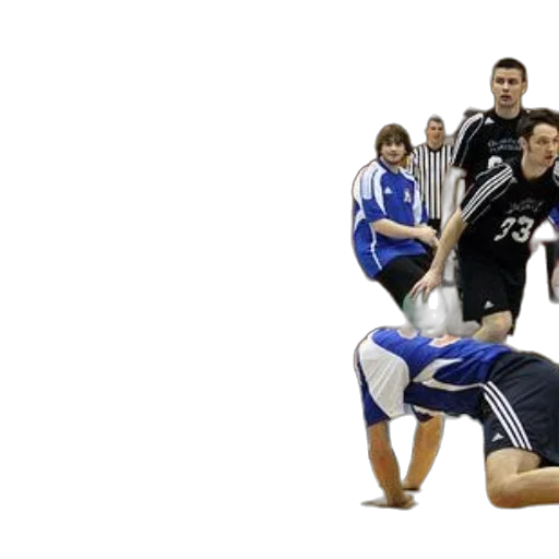 photorealistic, group, men, playing transparent PNG cut-out