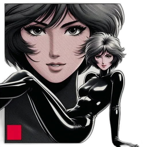 comic book art, concept art, cartoon, anime transparent PNG cut-out