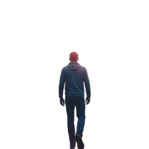 jacket, robot, staff, face transparent PNG cut-out