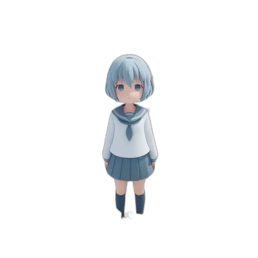 robot, dress, creature, staff transparent PNG cut-out