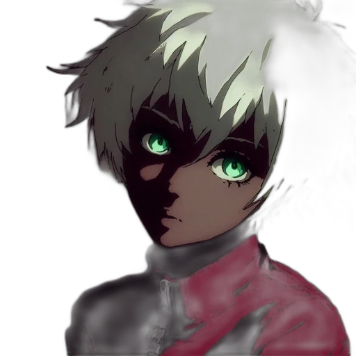 face, mask, creature, jacket transparent PNG cut-out