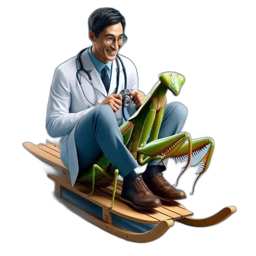 staff, concept art, fantasy art, 3d render transparent PNG cut-out