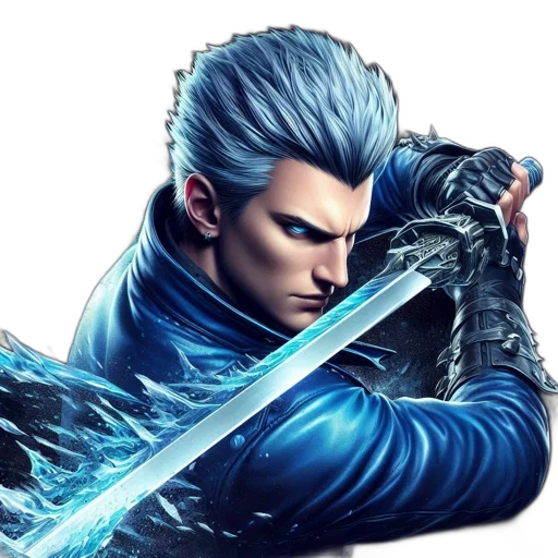 sword, fantasy art, concept art, pixel art transparent PNG cut-out