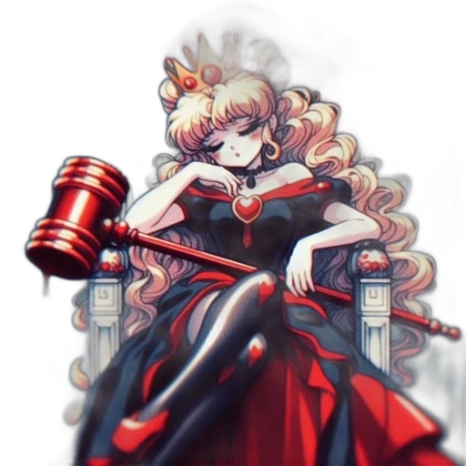 dress, crown, staff, weapon transparent PNG cut-out