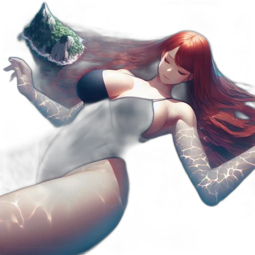 creature, dress, jewelry, concept art transparent PNG cut-out