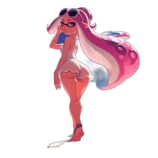 dress, staff, weapon, concept art transparent PNG cut-out