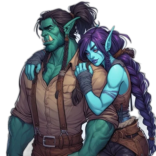 fantasy art, concept art, comic book art, pixel art transparent PNG cut-out