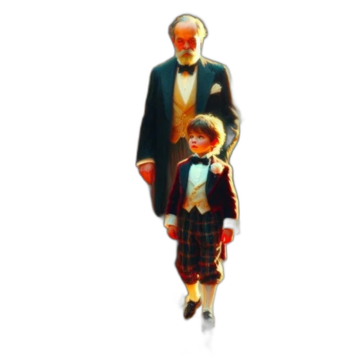 jacket, oil painting, concept art, pixel art transparent PNG cut-out