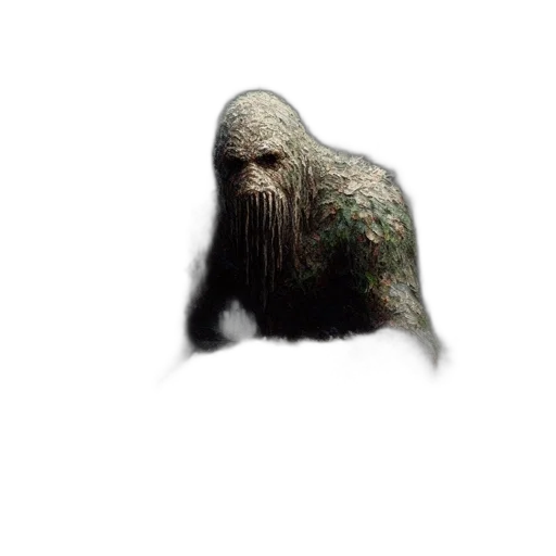 creature, hair, mask, face transparent PNG cut-out