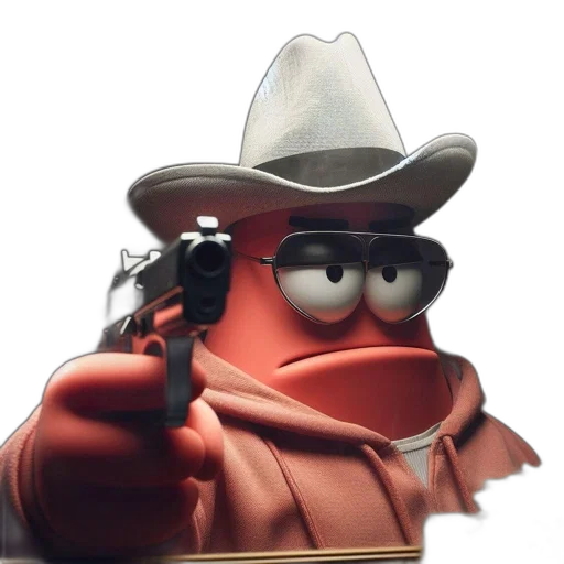 hat, weapon, animal, jacket transparent PNG cut-out