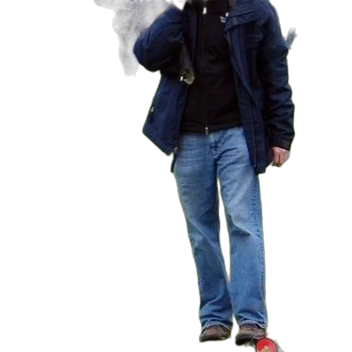 jacket, staff, umbrella, mask transparent PNG cut-out