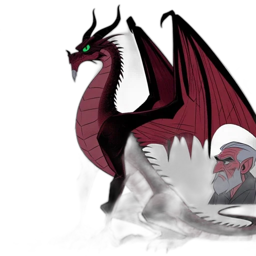 dragon, creature, concept art, fantasy art transparent PNG cut-out