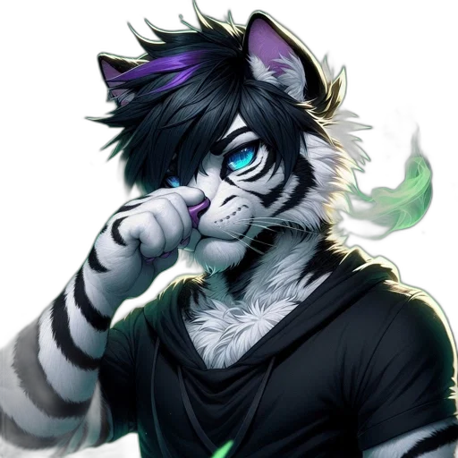 staff, mask, animal, fantasy art transparent PNG cut-out