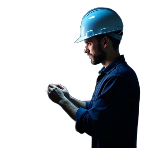 staff, robot, hat, jewelry transparent PNG cut-out