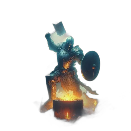 robot, bottle, weapon, crown transparent PNG cut-out