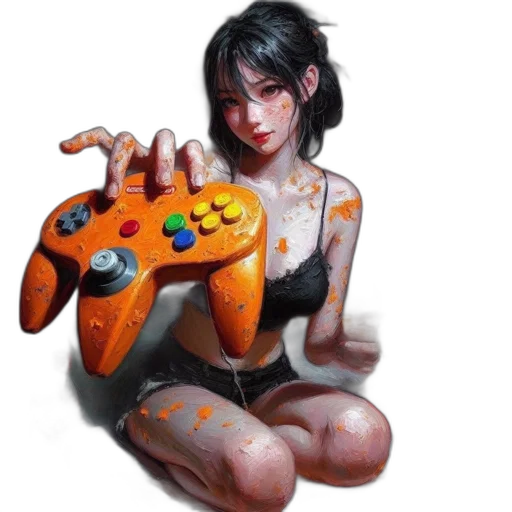weapon, fantasy art, pixel art, photorealistic transparent PNG cut-out