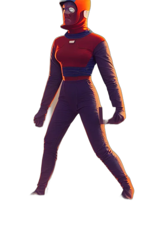 jacket, robot, dress, creature transparent PNG cut-out