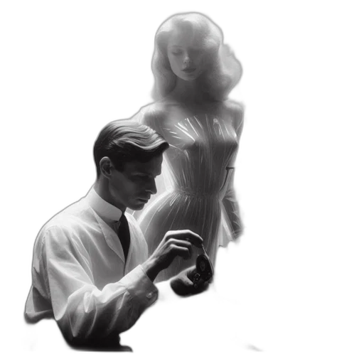 dress, concept art, comic book art, photorealistic transparent PNG cut-out