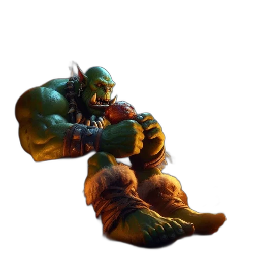 weapon, staff, animal, creature transparent PNG cut-out