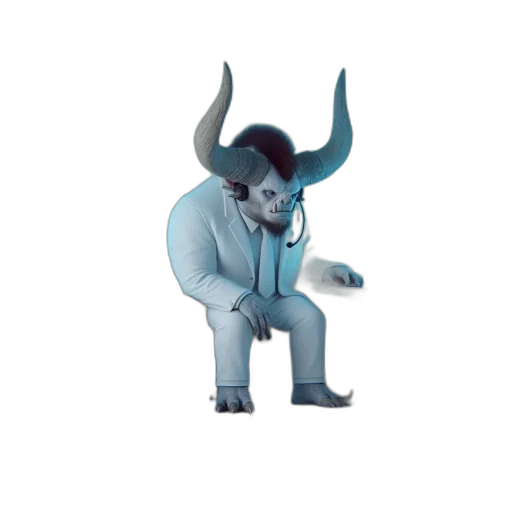 creature, staff, animal, robot transparent PNG cut-out
