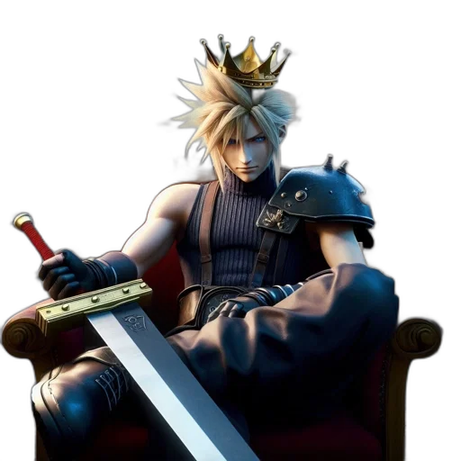 sword, crown, staff, weapon transparent PNG cut-out