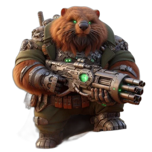animal, weapon, staff, creature transparent PNG cut-out