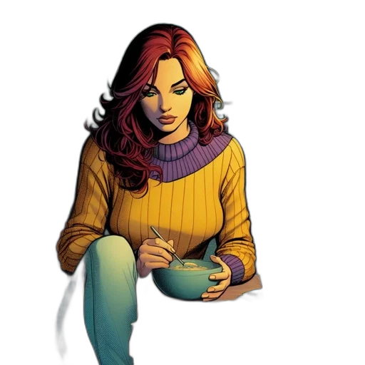 jewelry, comic book art, pixel art, concept art transparent PNG cut-out