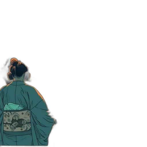 jacket, mask, crown, staff transparent PNG cut-out
