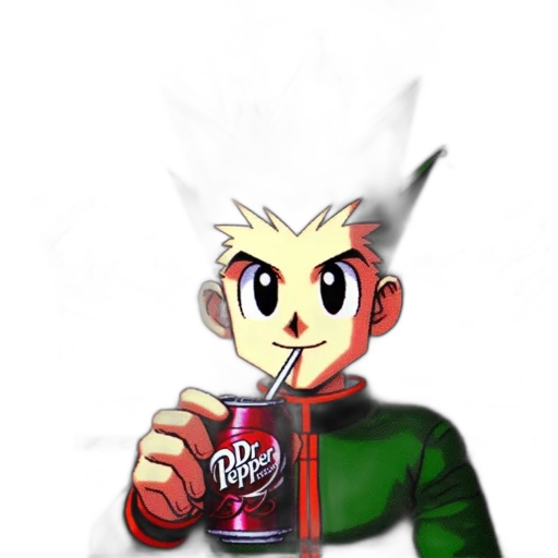 staff, robot, bottle, jacket transparent PNG cut-out