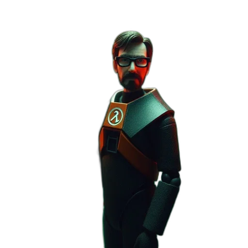 staff, mask, robot, jacket transparent PNG cut-out