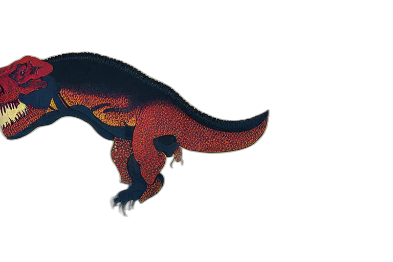 dragon, animal, creature, staff transparent PNG cut-out