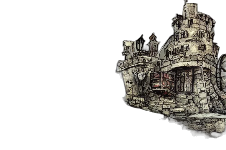 crown, concept art, fantasy art, 3d render transparent PNG cut-out