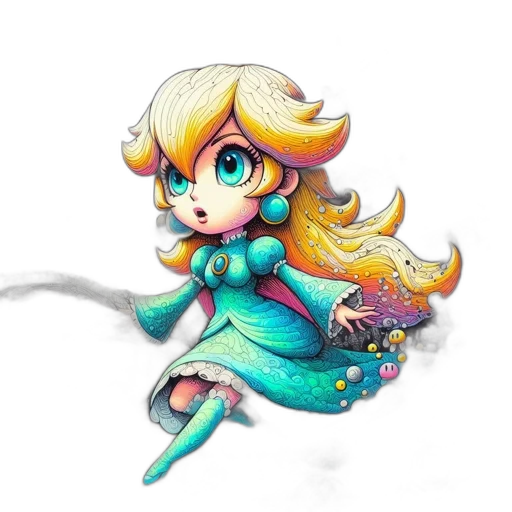dress, staff, pixel art, concept art transparent PNG cut-out