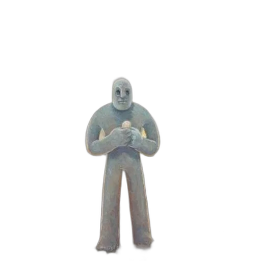 robot, creature, staff, mask transparent PNG cut-out